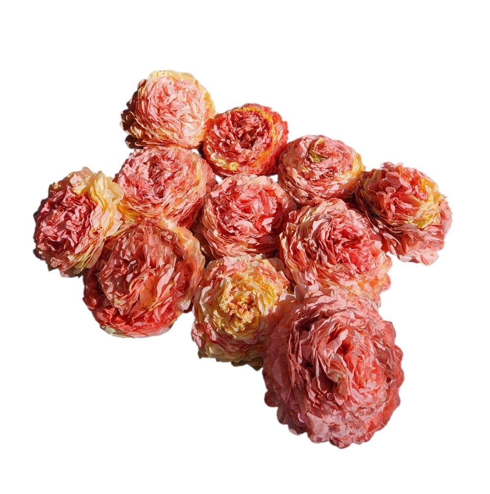 Lot Of 11 Handmade Decorative Boho Flowers Bridal Baby Shower Bedroom Nursery